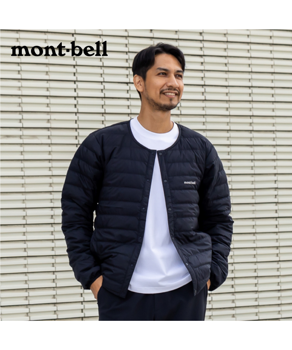 ダウンジャケット スペリオダウン ラウンドネックジャケット 1101666