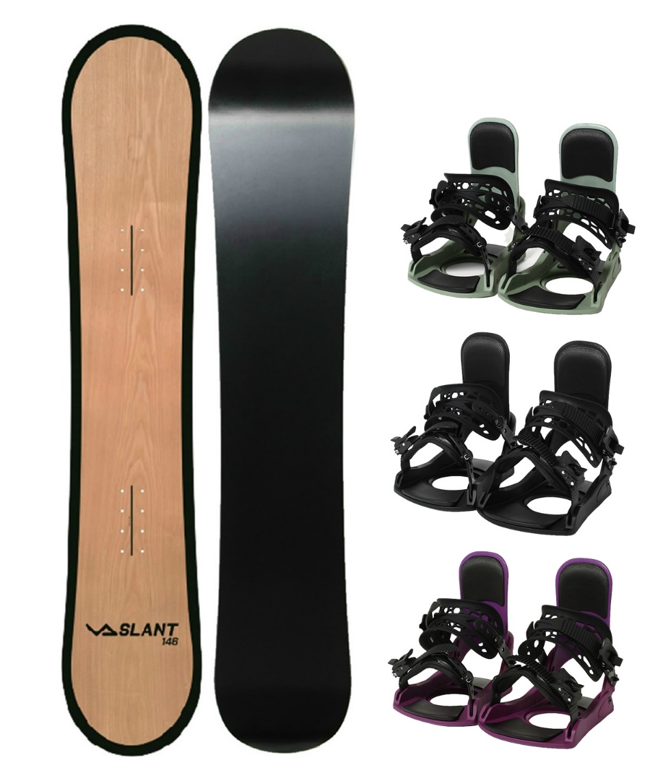 ビジョンピークス スノーボード ビンディングM/L(25.5～29.5cm対応