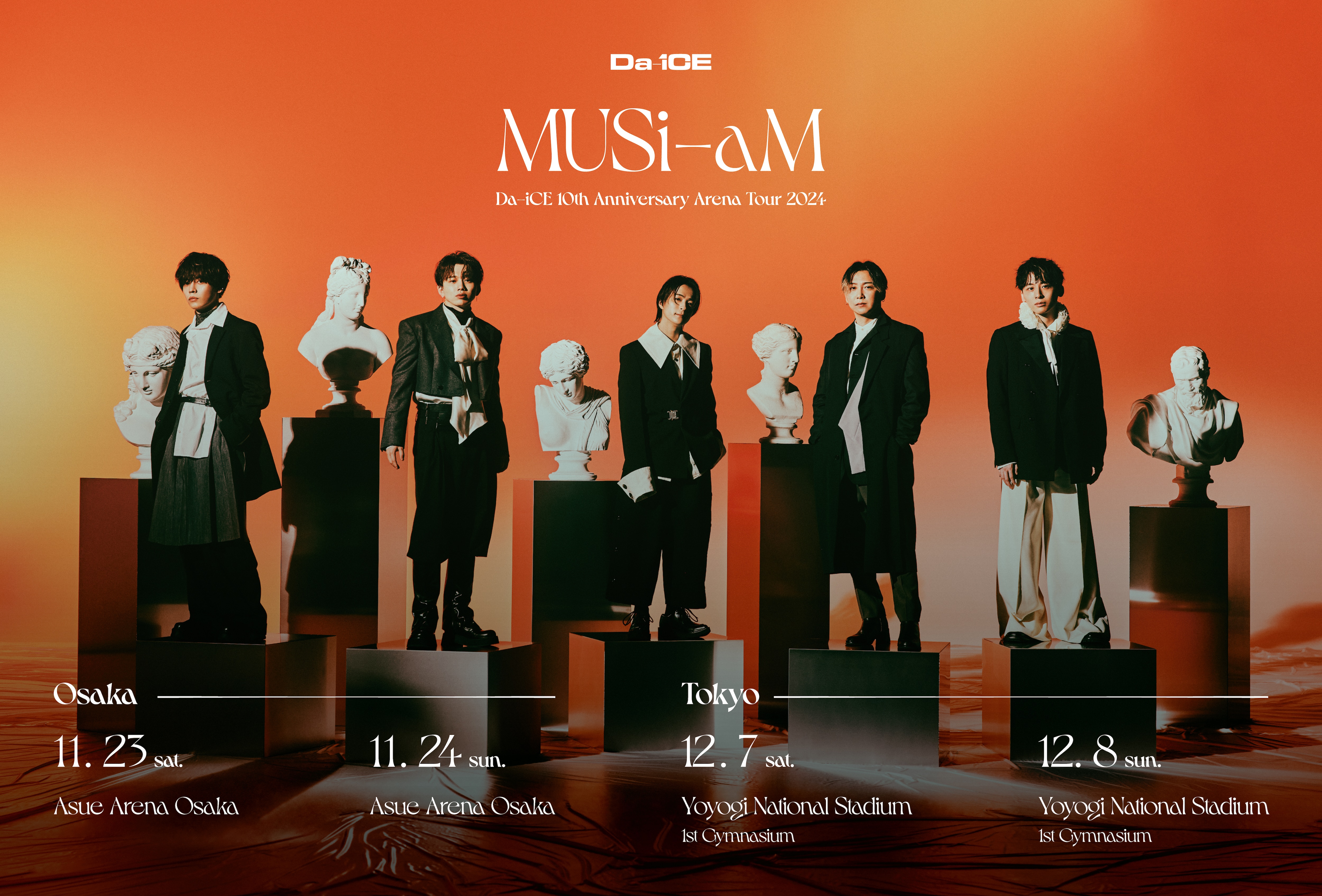 Da-iCE 10th Anniversary Arena Tour 2024 -MUSi-aM- - LIVE / TOUR