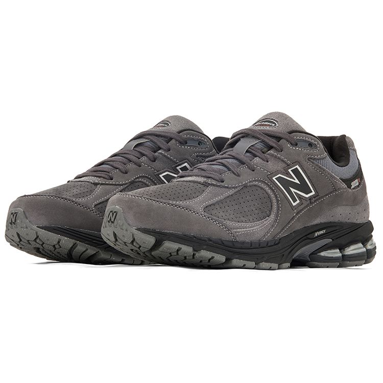 New Balance 2002R Castlerock Black Unisex Sneakers Grey Magnet