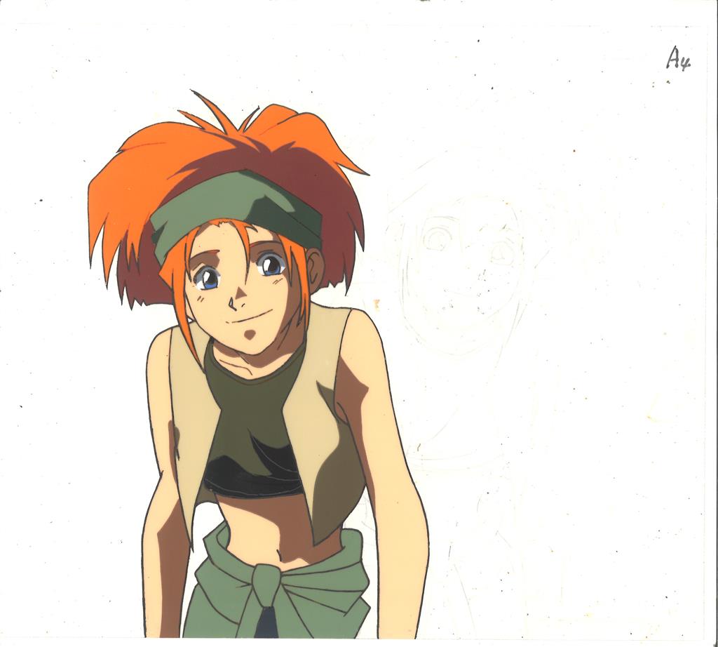 機動戦士ガンダム第08MS小隊 キキ・ロジータ セル画