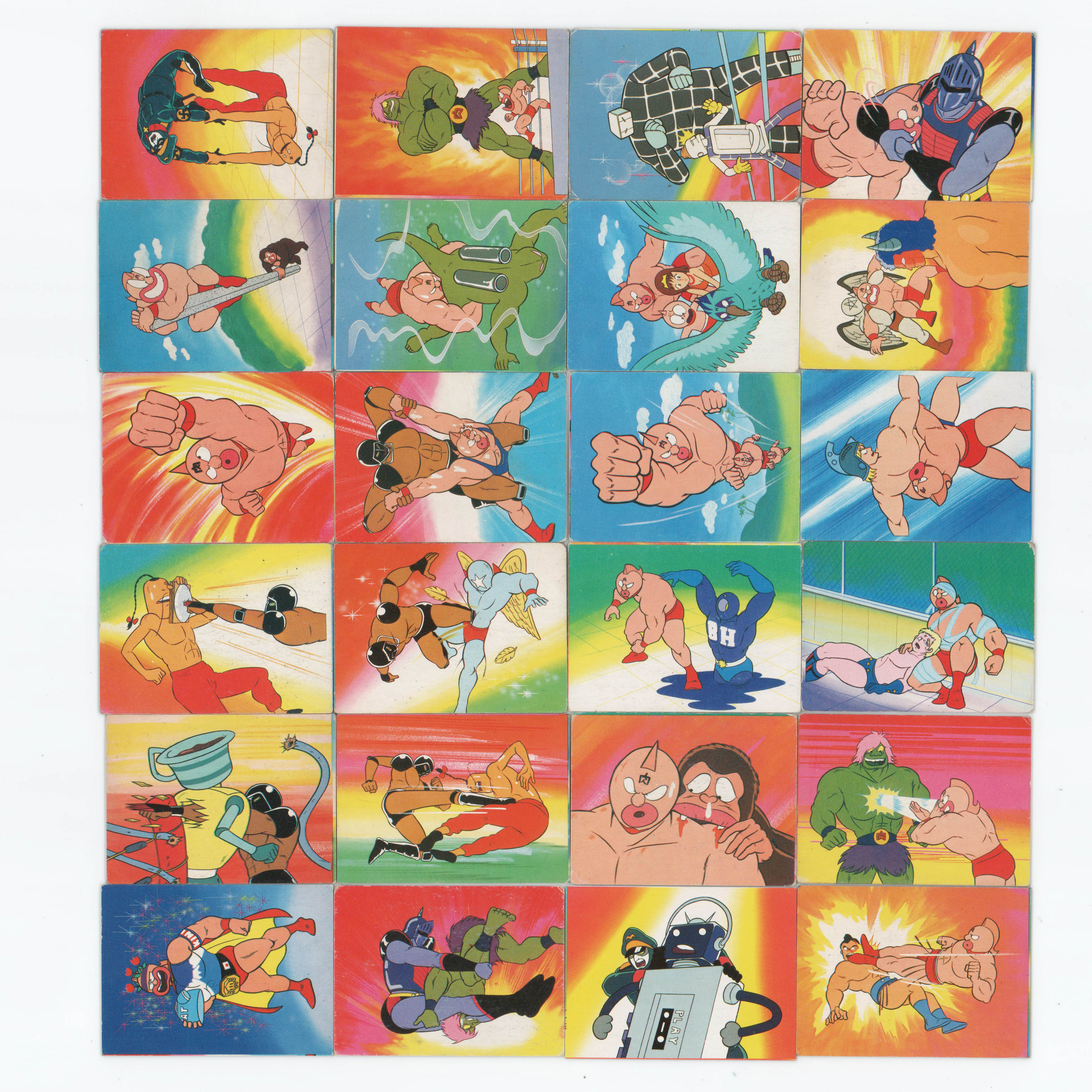 2502] ミニカード キン肉マン636枚セット