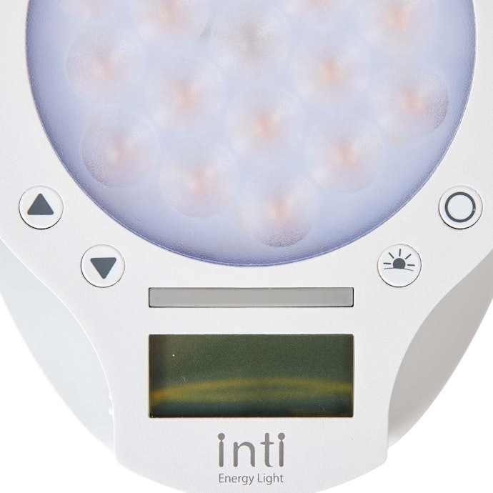 朝が変わる】inti4s Energy Light 光目覚まし時計 シルバー Amazon.co