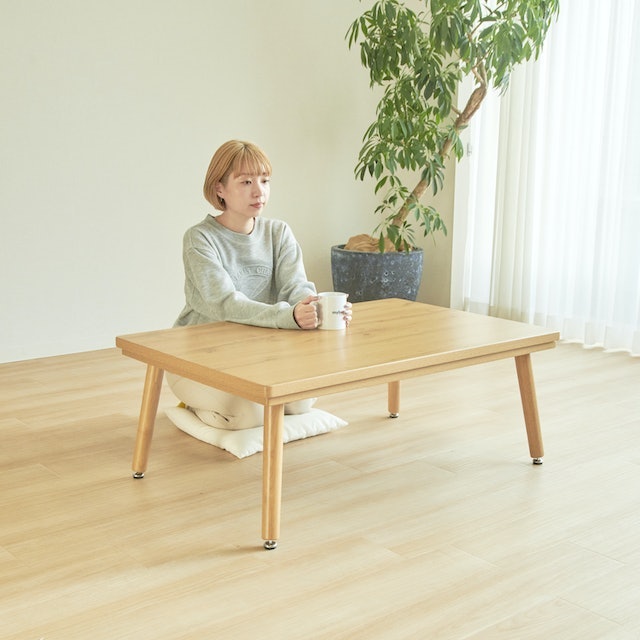 ニトリ 高さが変えられる 2WAYこたつ NV22K 105をレビュー！クチコミ