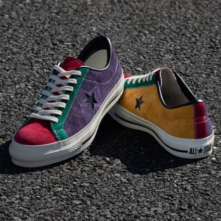 国内3月19日発売予定】 コンバース ワンスターJ スウェード MT マルチ