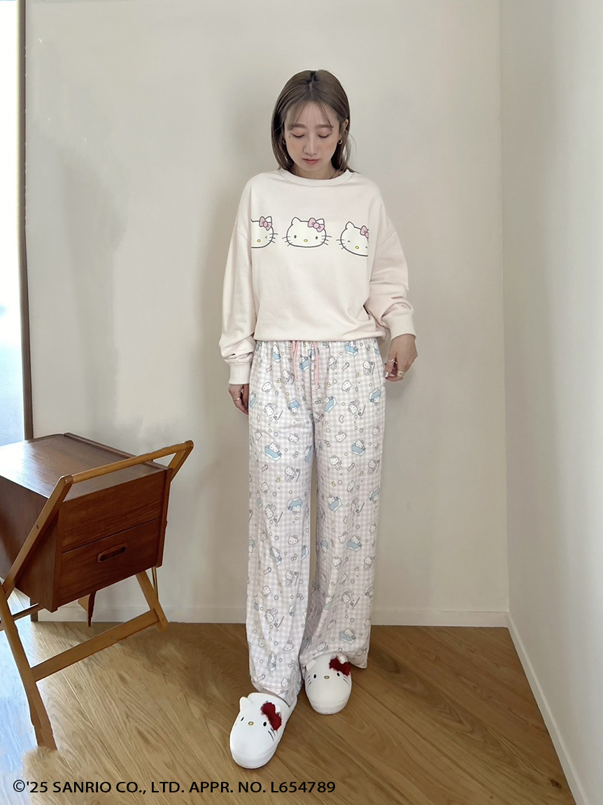 HELLO KITTY】総柄ロングパンツ(ロングパンツ)｜スナイデルホーム