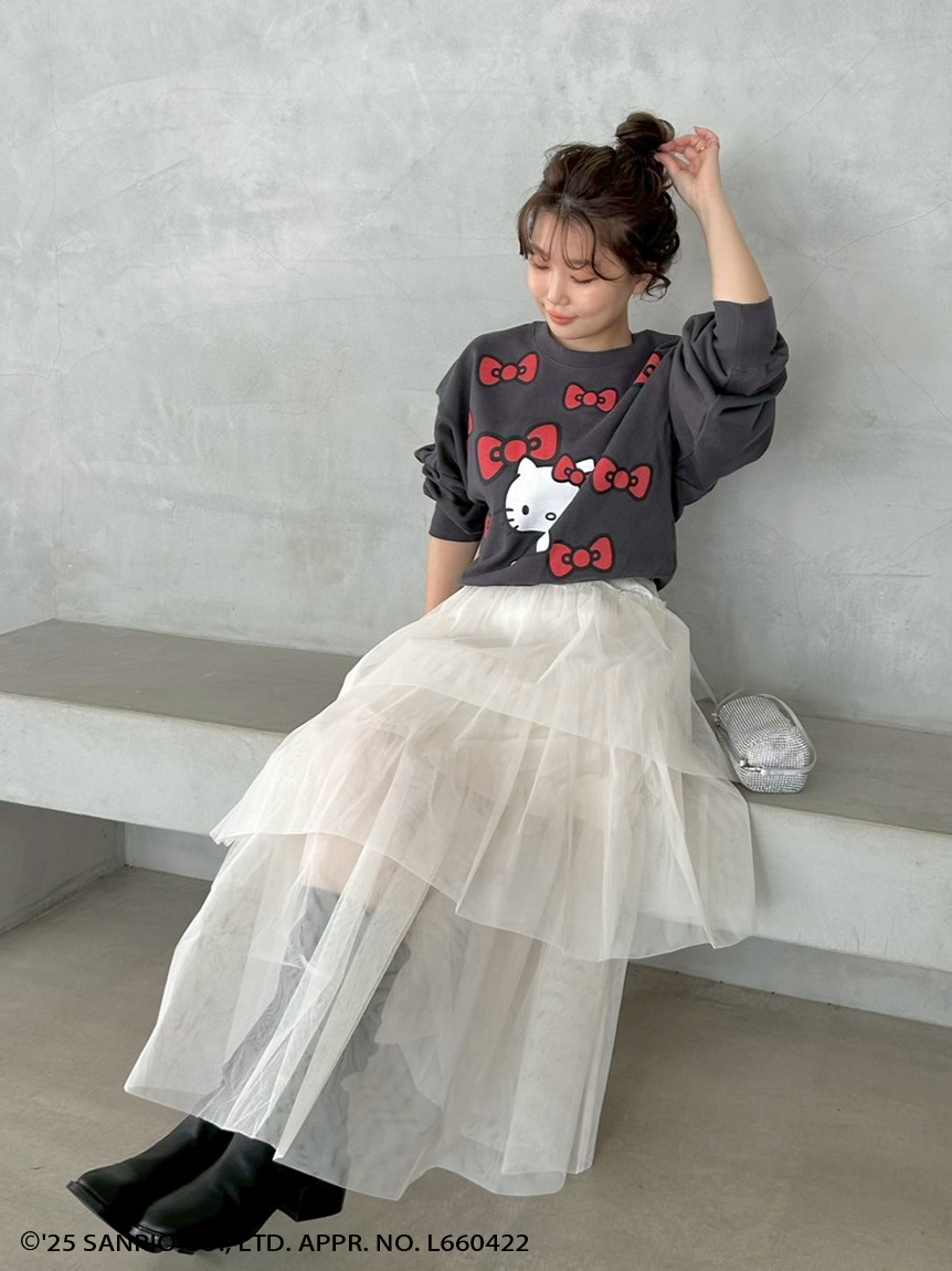 チュールパニエスカート(ロングスカート)｜スカート｜SNIDEL