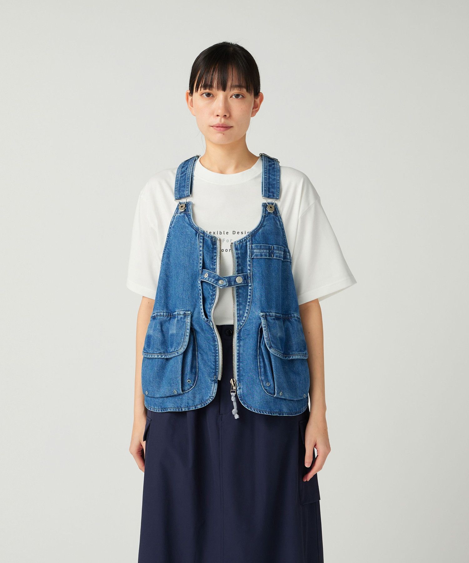 TAKIBI Denim Vest| スノーピーク(Snow Peak)
