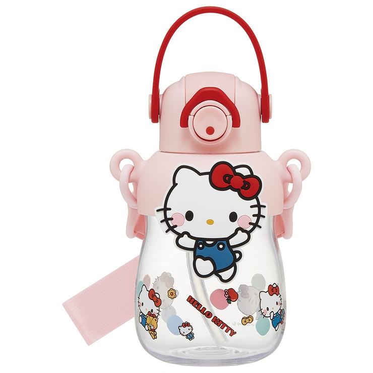 ラバーマスコット付ストローボトル（ハローキティ） | アベイル