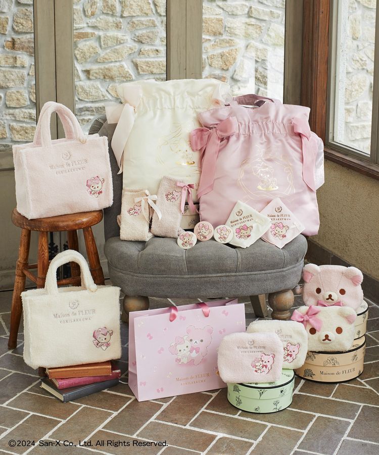 コリラックマ ルームソックス/Maison de FLEUR（メゾン ド フルール