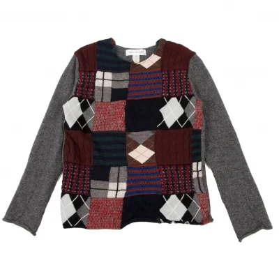 コムデギャルソンシャツCOMME des GARCONS SHIRT フロントパッチワーク