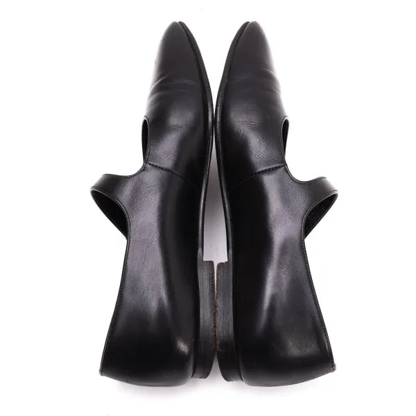 コムデギャルソンCOMME des GARCONS ストラップレザーシューズ 黒23 (K