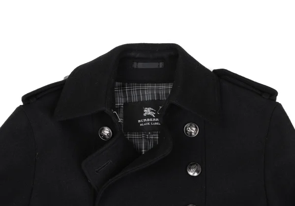 バーバリー ブラックレーベルBURBERRY BLACK LABEL メルトンウール