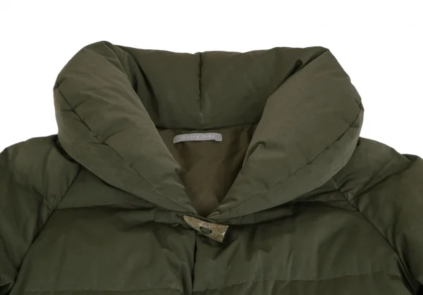 セオリーリュクスTheory luxe トグルボタンダウンコート カーキ44 (K