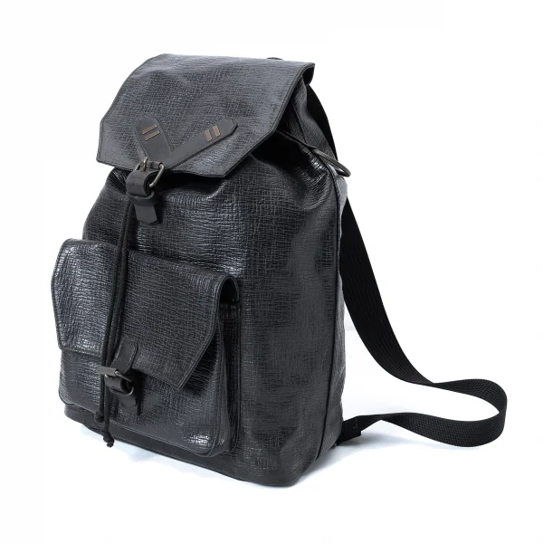 ジャンポールゴルチエJean Paul GAULTIER フラップリュックサック 黒