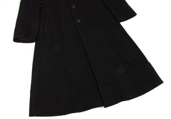 コムデギャルソンCOMME des GARCONS ウール裏柄セーラーカラーロング