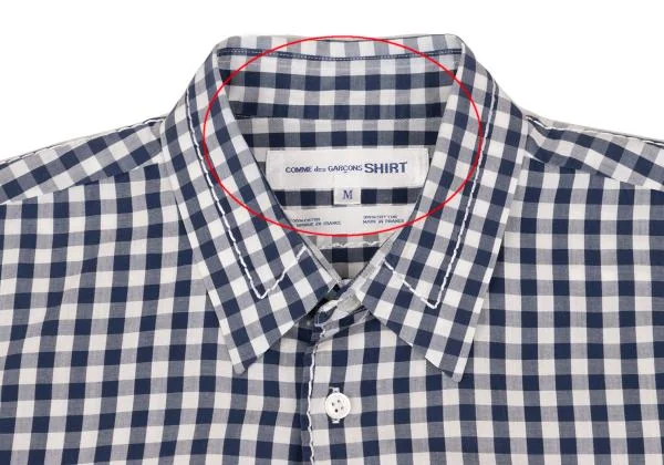 コムデギャルソンシャツCOMME des GARCONS SHIRT ギンガムチェック