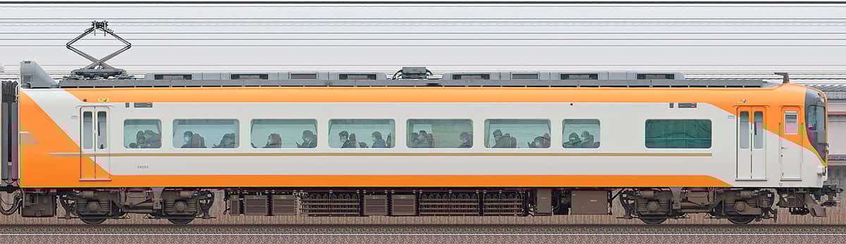 近鉄30000系「ビスタEX」モ30253の側面写真｜RailFile.jp｜鉄道車両
