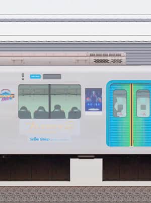 西武40000系48151編成（1位側）｜RailFile.jp｜鉄道車両サイドビューの図鑑