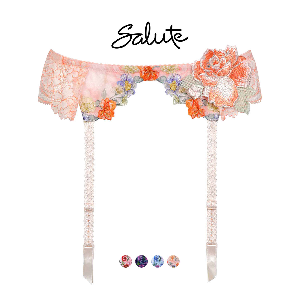 ワコール サルート 60グループ 60G ガーターベルト ランジェリー