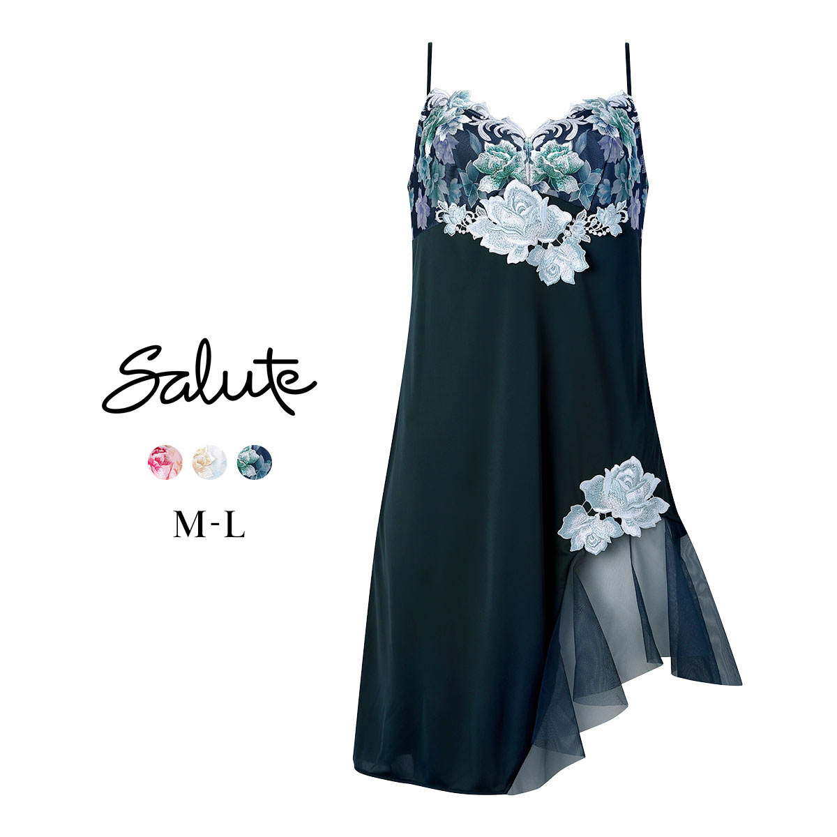 ワコール サルート 26グループ 26G スリップ ランジェリー ML Wacoal