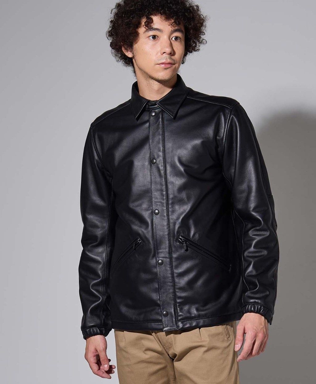 Webike | KADOYA カドヤ LEATHER COACH JACKET [K'S LEATHER＆K'S