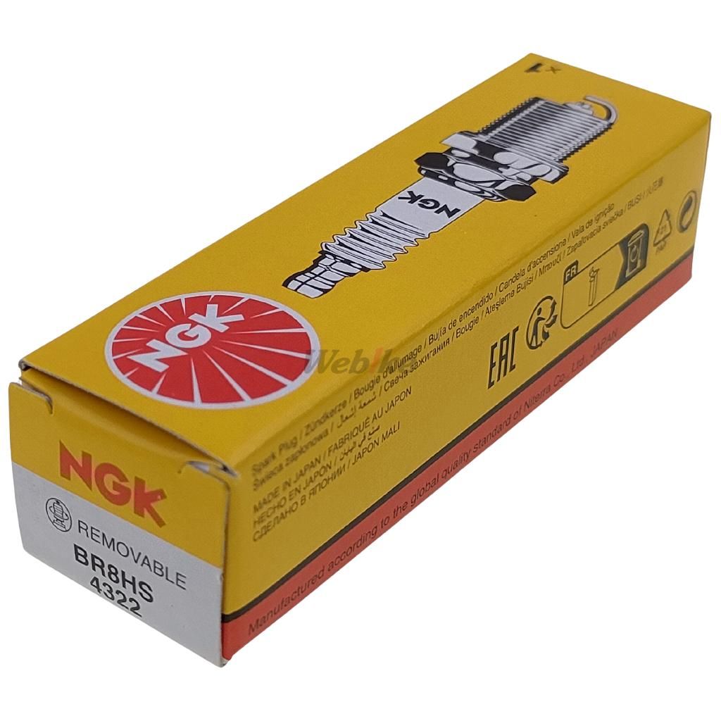 Webike | NGK エヌジーケー 日本特殊陶業 標準プラグ BR8HS 4322 G