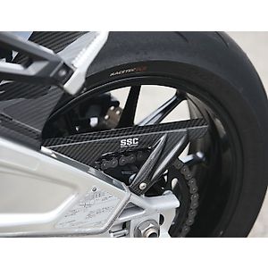 カーボンファイバー製オートバイエンジンスプロケットチェーンケース