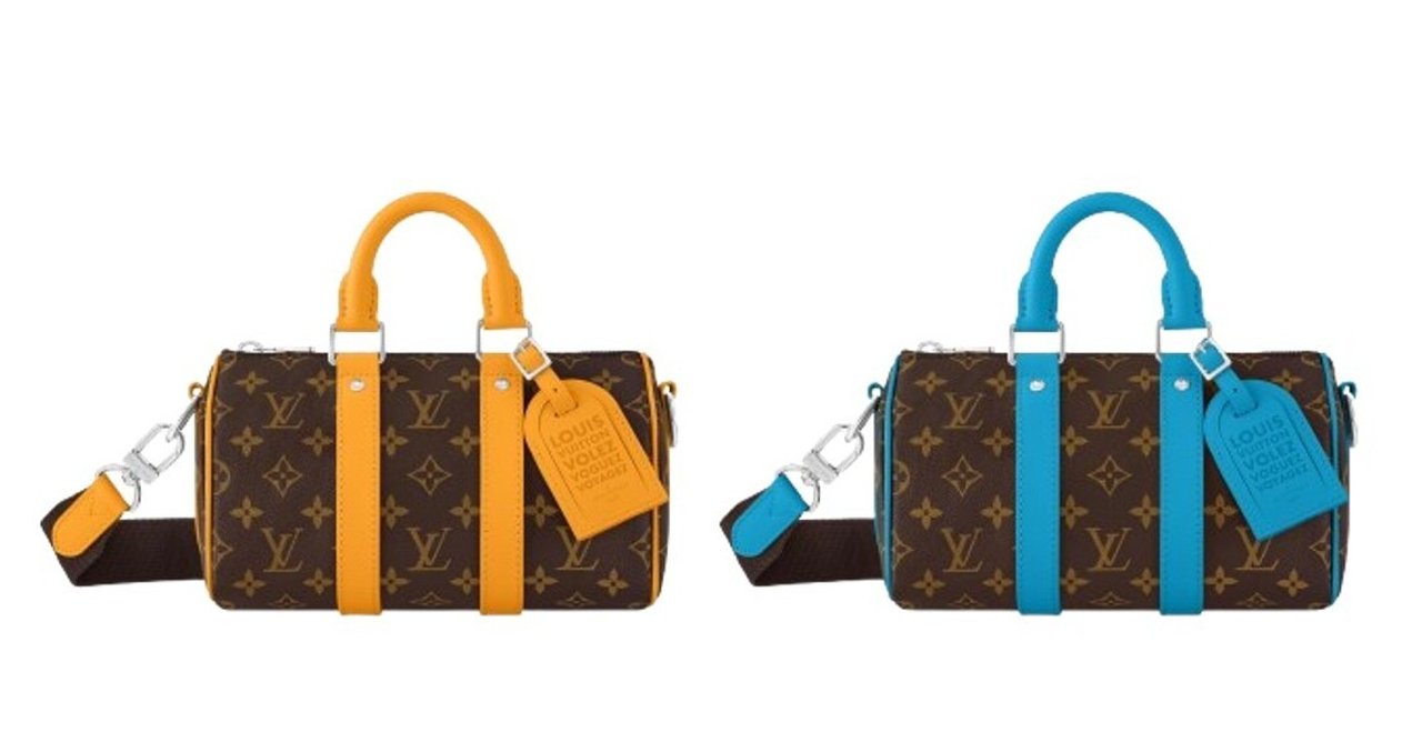 ルイ・ヴィトン】伝統のモノグラムに鮮やかなカラーが映える。｢カラー