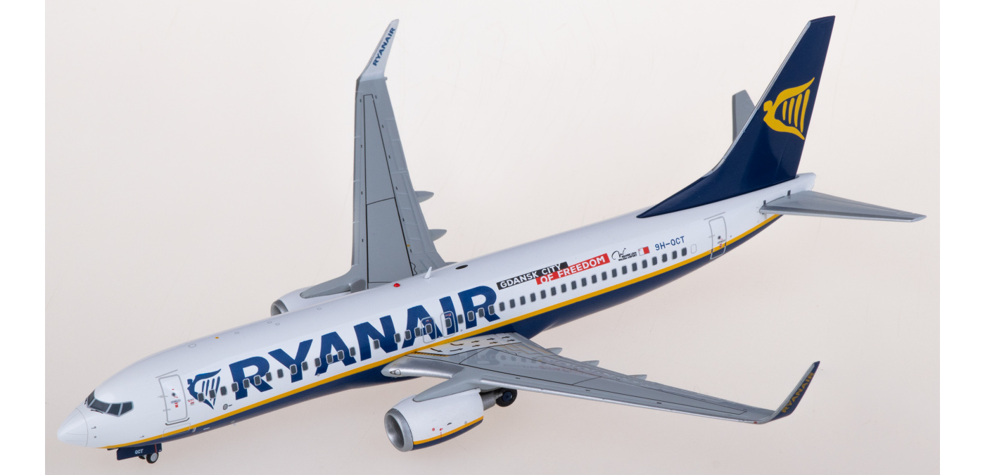 XX2440 Ryanair 瑞安航空Boeing 737-800 9H-QCT JC Wings 1:200 -飞机