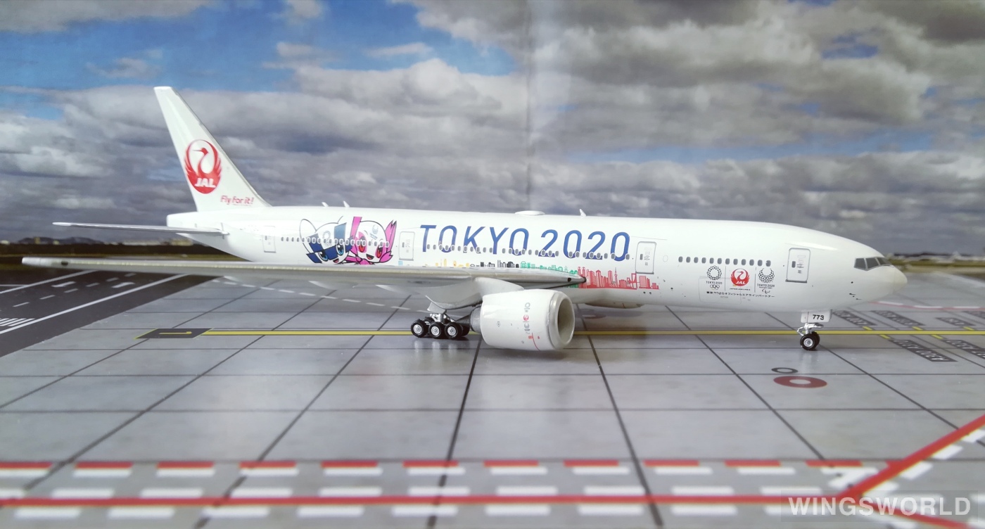 Phoenix 1:400 Boeing 777-200 Japan Airlines 日本航空PH04275 JA773J