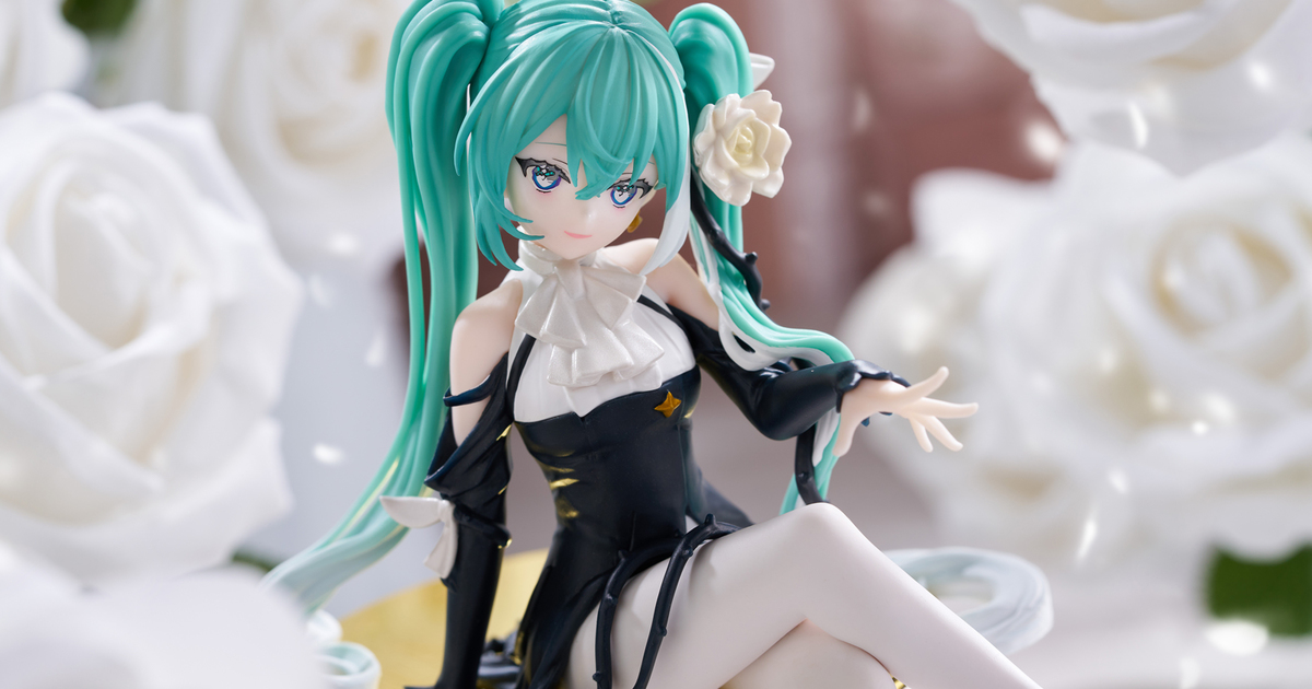 FuRyuプライズ『初音ミク Flower Fairy -白薔薇- ぬーどるストッパー