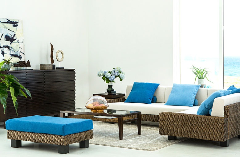 KEI low sofa v03 corner set (hyacinth)(ケイ・ローソファ v03