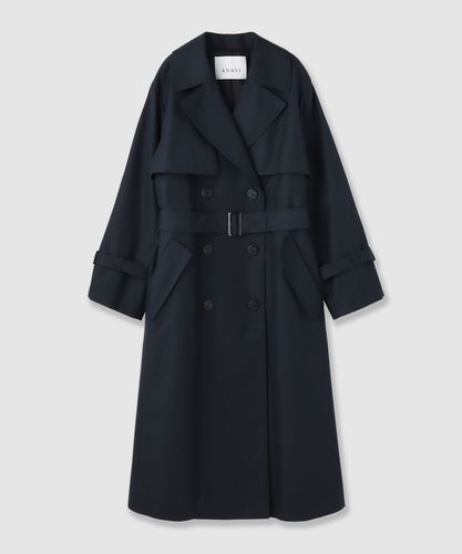 カシミヤベルト付きクルーコート|ANAYI OFFICIAL ONLINE STORE｜アナイ