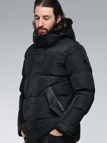 MACKAGE (マッカージュ) ムートンレイヤード フルジップ ダウン