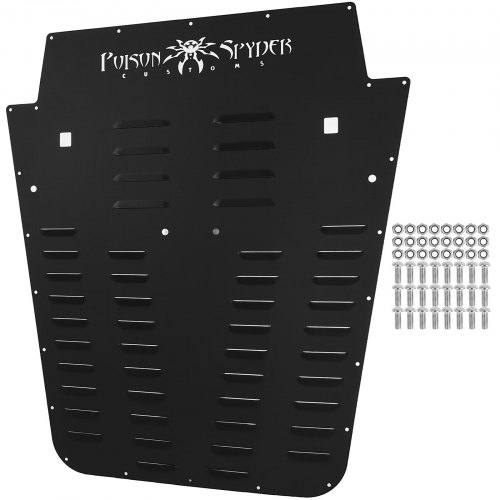 VEVOR Vented Hood Louver Black Powder Coat For 2013-2017 Jeep