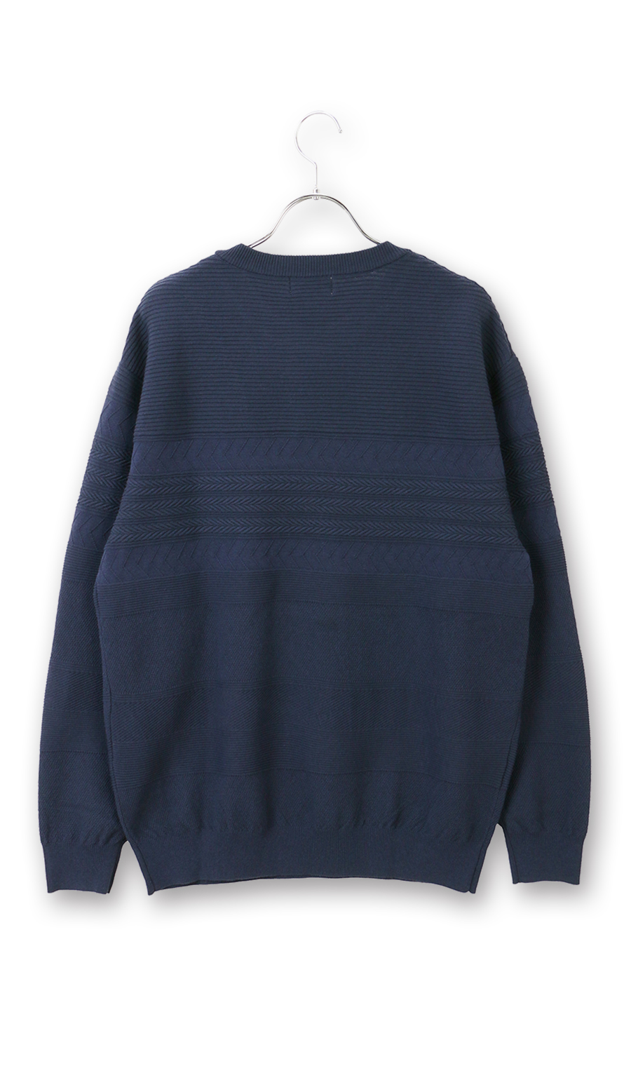 クルーネックセーター (654113-23) | REGAL(黒) | 紳士服・スーツ販売