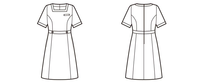 廃番・返品交換不可]en joie(アンジョア) 66420 [春夏用]ストレッチ×防