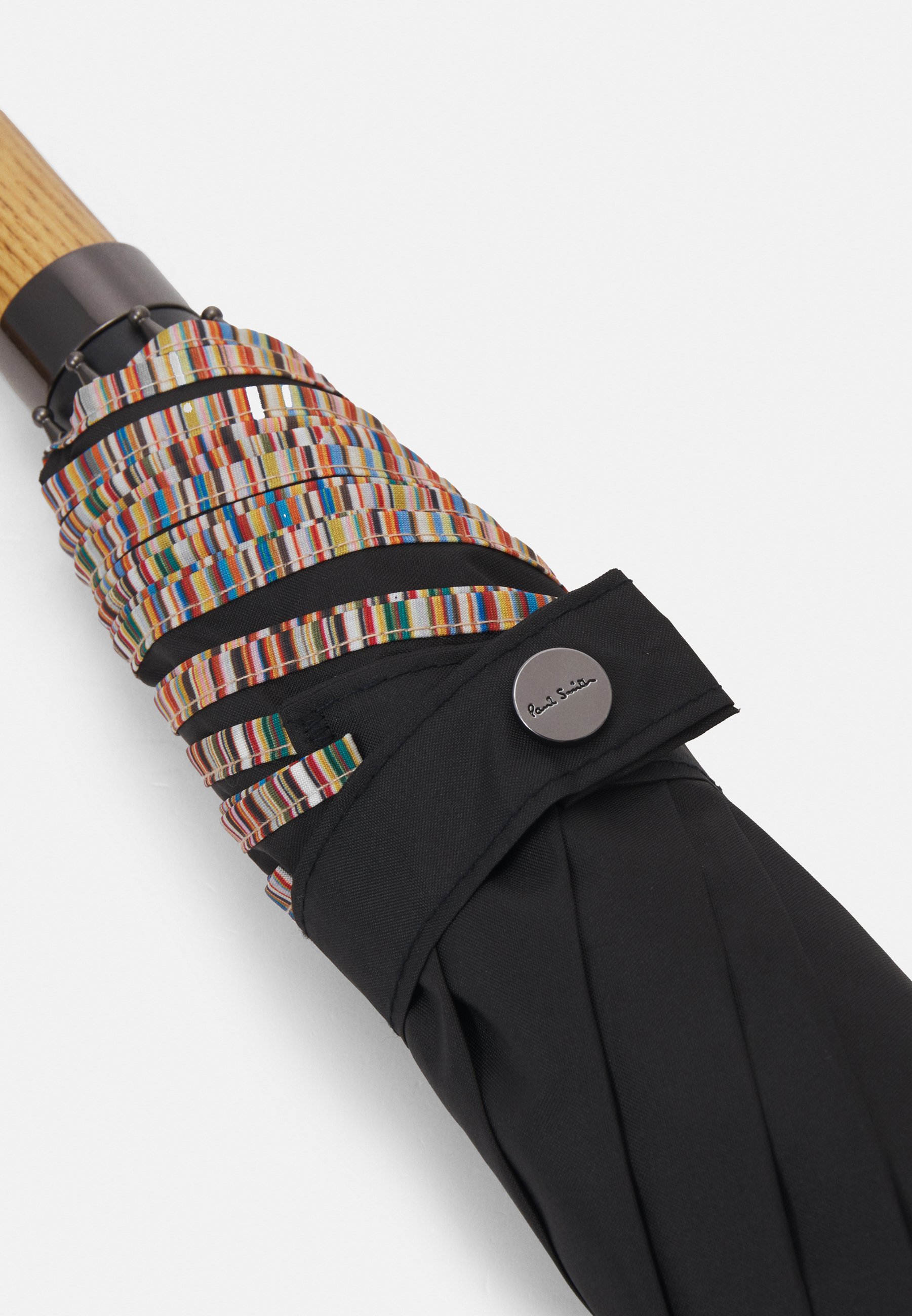 Paul Smith UMBRELLA CROOK UNISEX - Umbrella - black/multi-coloured