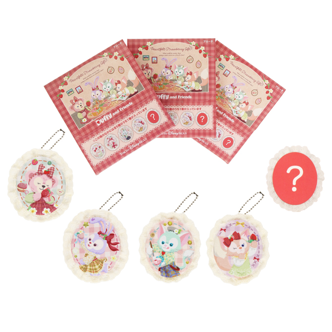 ダッフィー＆フレンズのハートフェルト・ストロベリーギフト」が発売