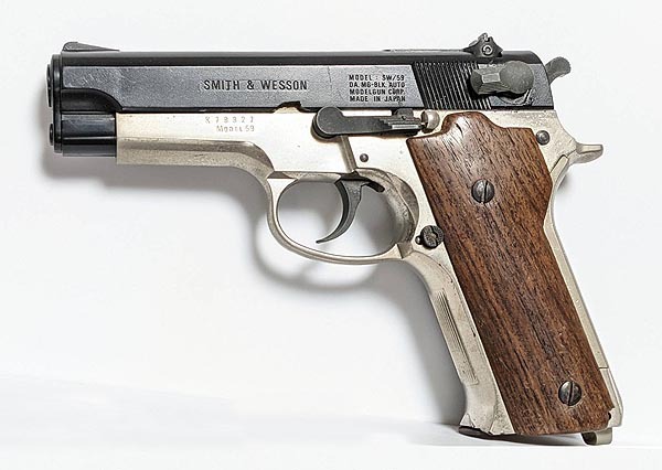 T.K.RedモデルガンBlog:S&W M59レストア