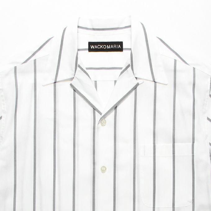 WACKO MARIA/ワコマリア/STRIPED OPEN COLLAR SHIRT S/S ( TYPE-1