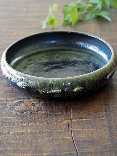 黒備前平鉢 | 備前焼作家馬場隆志 - 備前焼のセレクトショップ 〜花