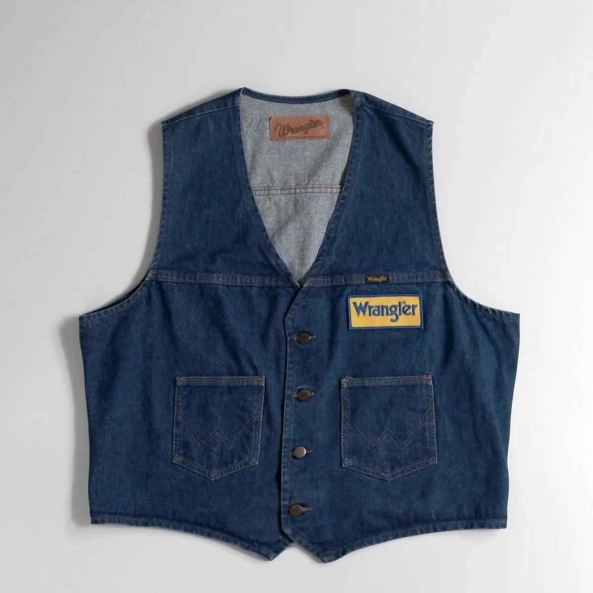 レディース] 1980s ヴィンテージ ラングラー ビッグサイズ ワッペン