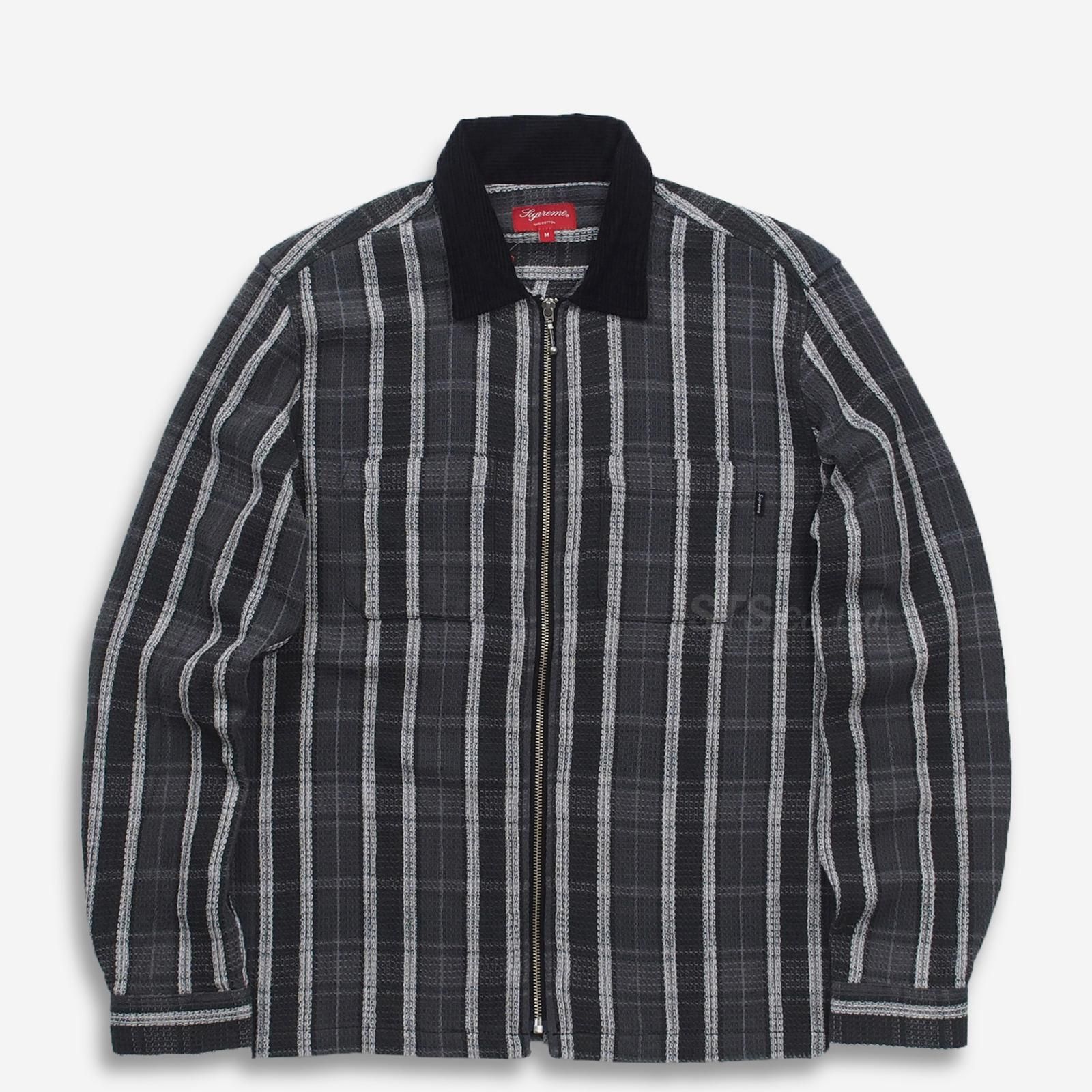 Supreme - Plaid Thermal Zip Up Shirt - UG.SHAFT