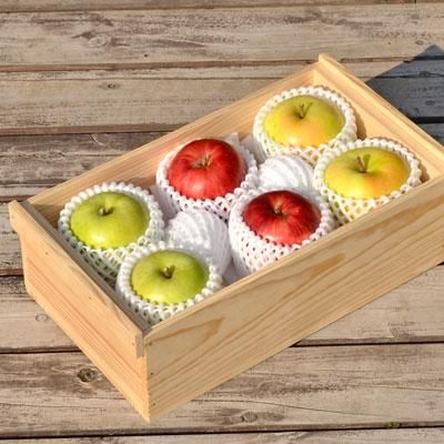 特製木箱B | サンふじとりんご - 小沢田観光果樹園 | 南部町のりんご