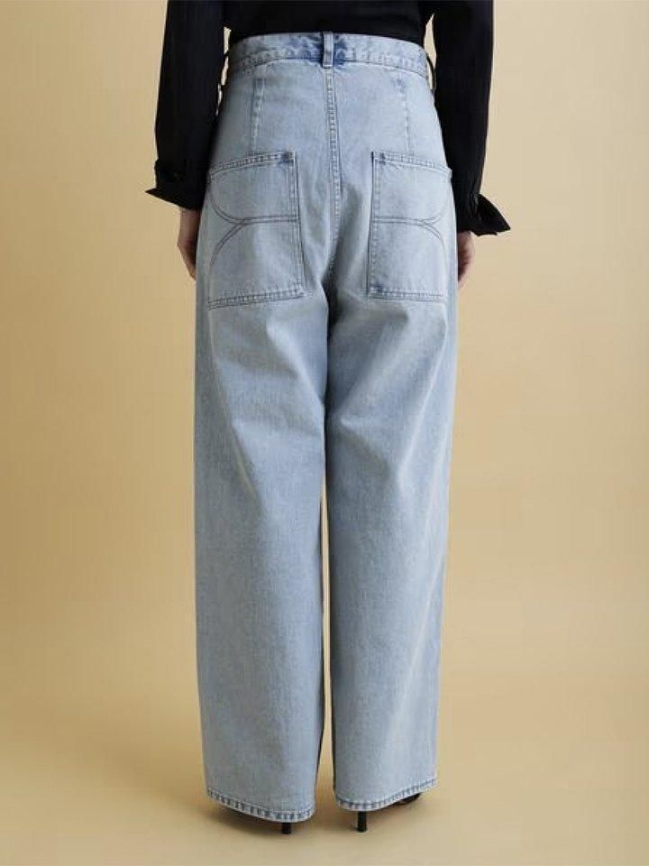 BRILL (ブリル) レディース ダーツフレアデニムパンツ 107849 - 岡山