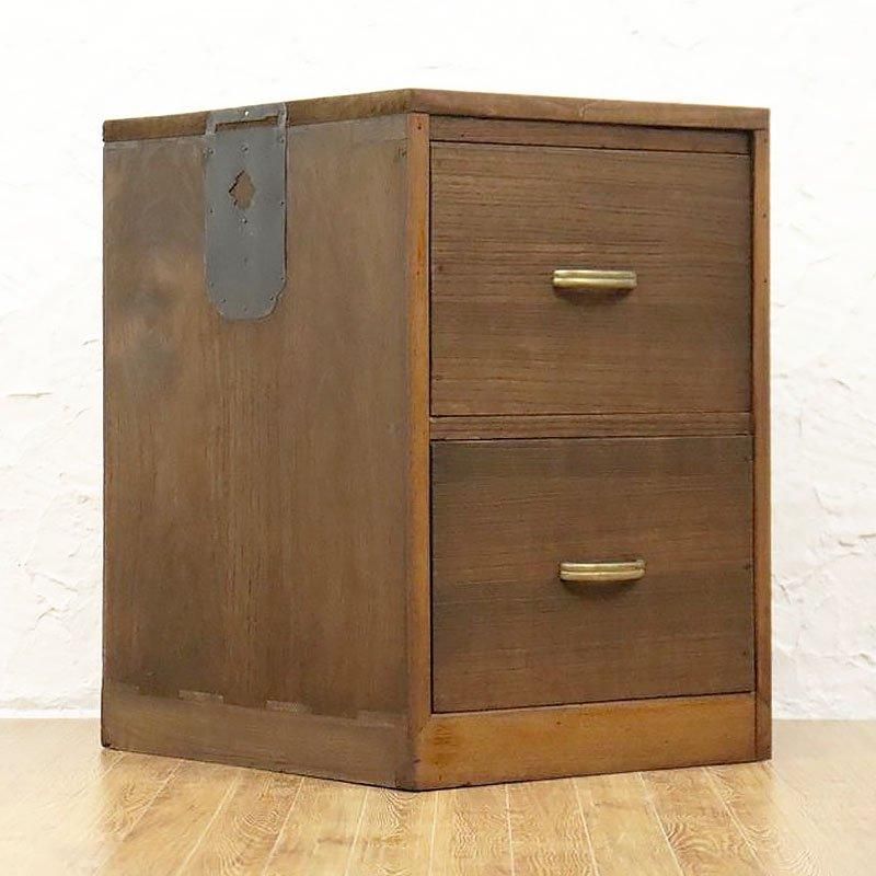 キャビネット 小引出し 日本製 杉製 昭和初期 収納 4杯