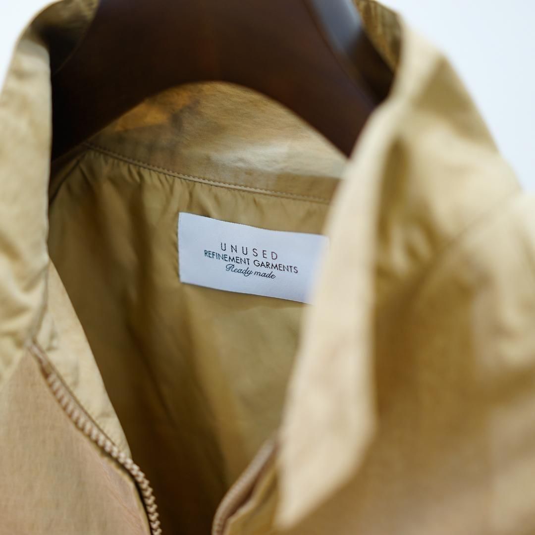 UNUSED (アンユーズド)Nylon drizzler jacket (US2508)/Beige