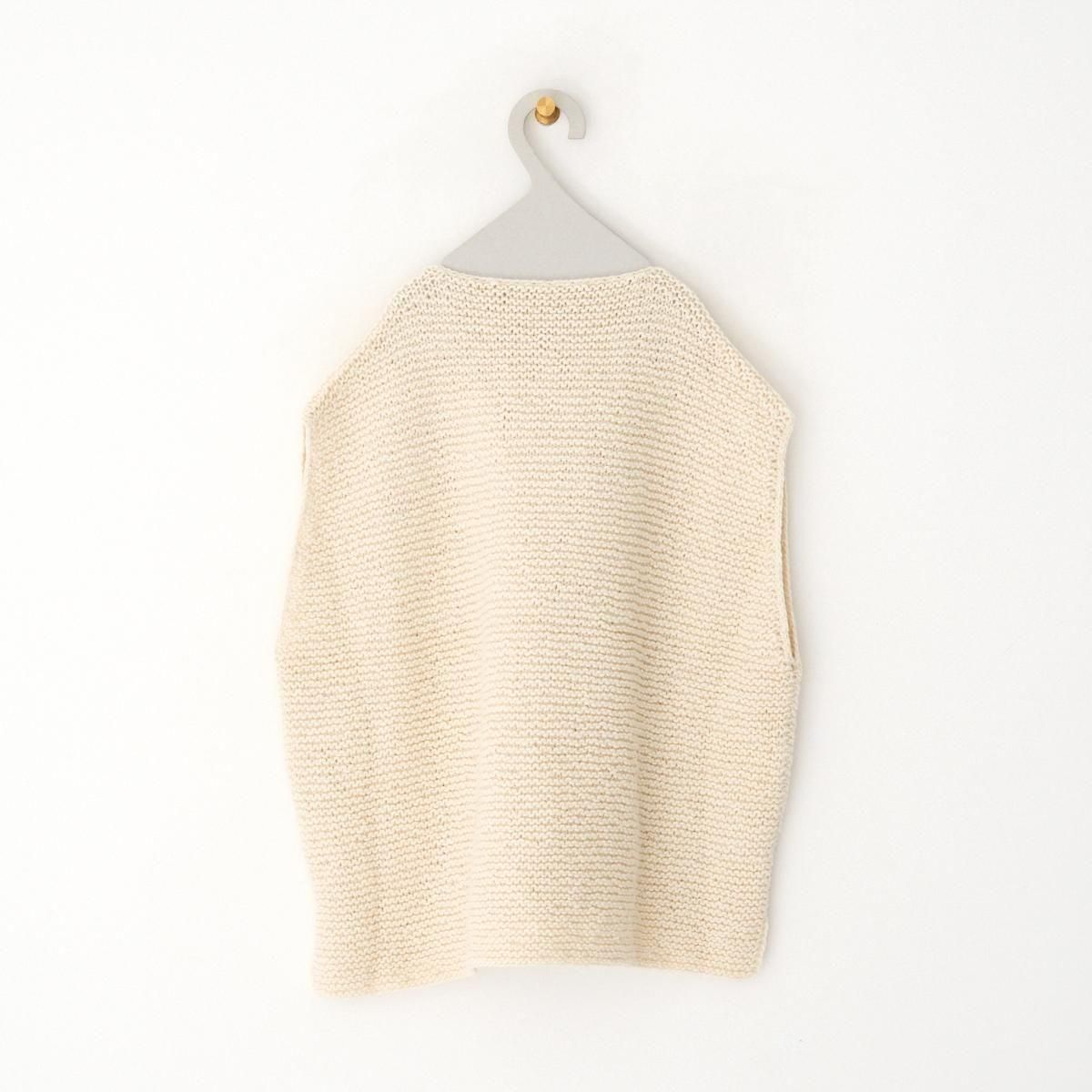 ゴーシュ / アルパカウールハンドニット ベスト - dieci｜online shop